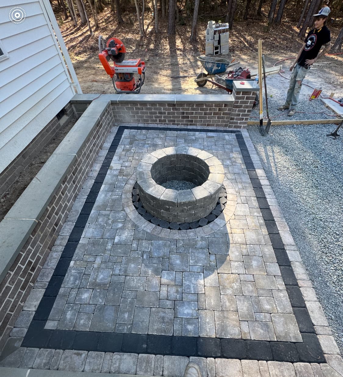 Finished pool and spa project.